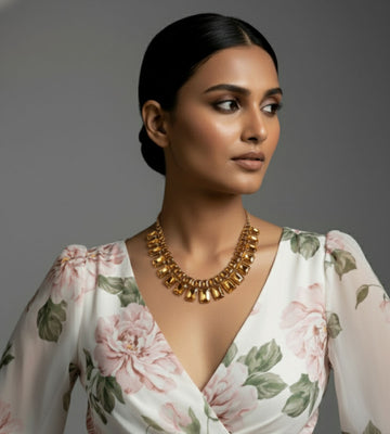 Exotica – Rhinestone Vintage Necklace