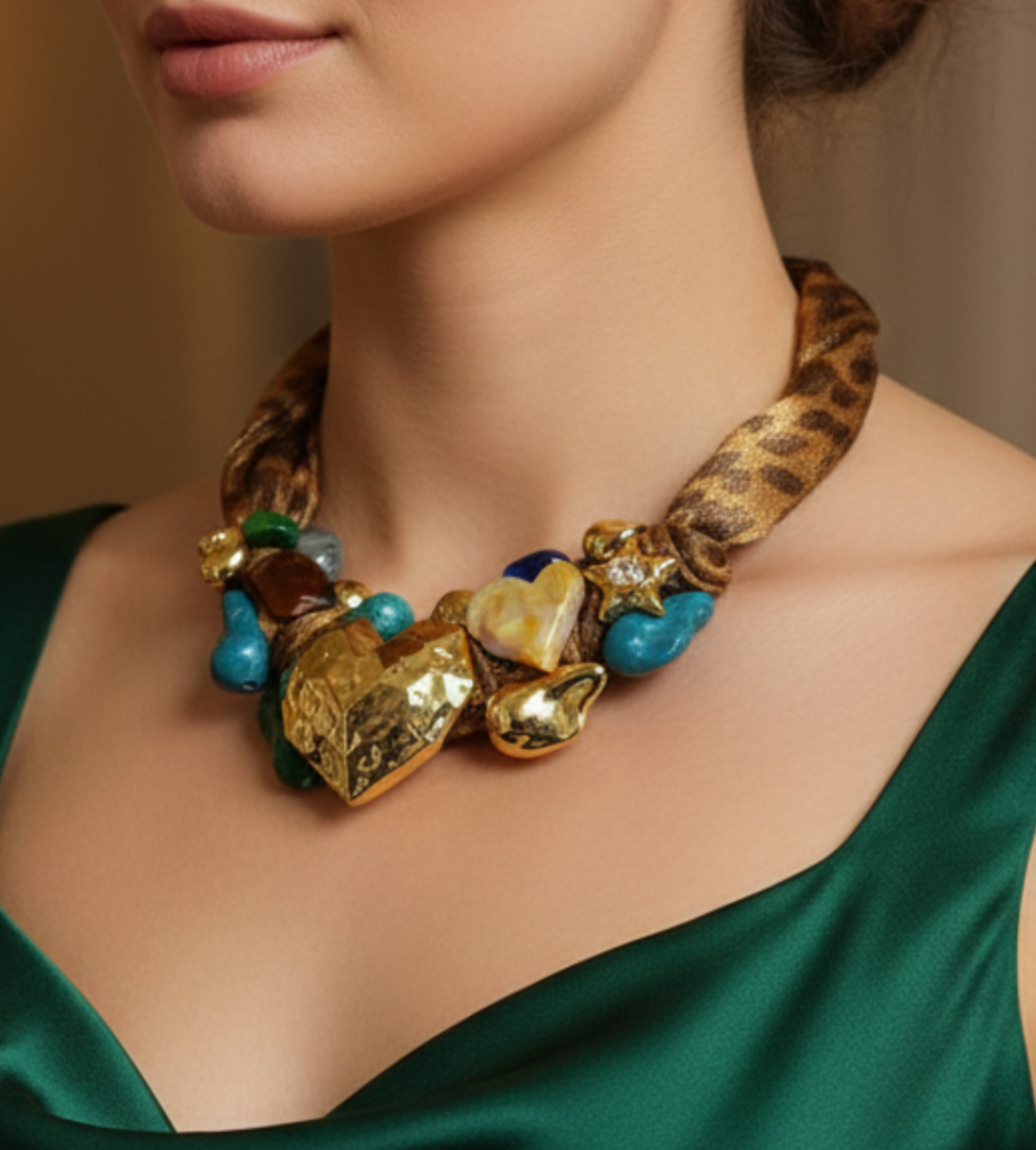 Savanna Soul- A Leopard Silk Statement Piece