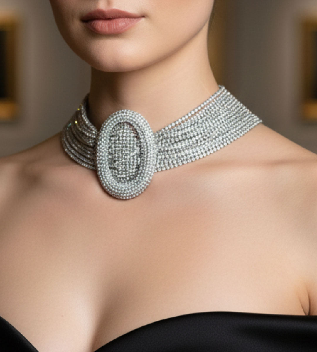 Luminare – Luxury Crystal Choker Necklace