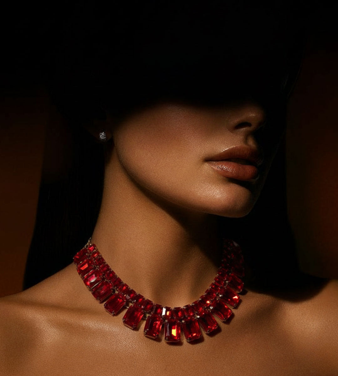 Exotica – Rhinestone Vintage Necklace