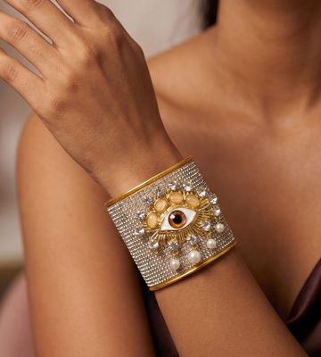 Mystic Eye – Bling Statement Cuff