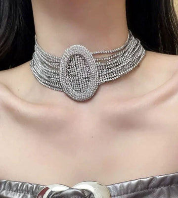 Luminare – Luxury Crystal Choker Necklace