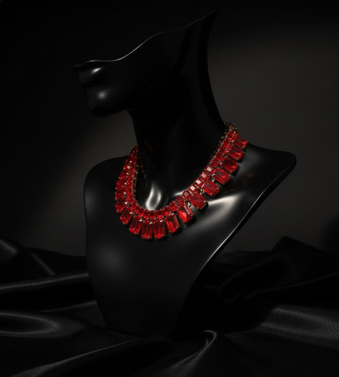 Exotica – Rhinestone Vintage Necklace