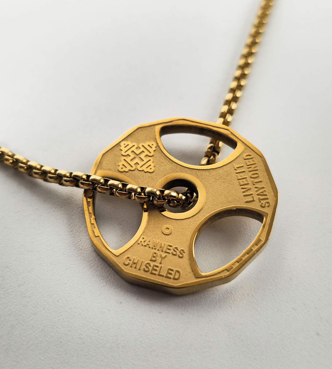 Live Fit- Stainless Steel Pendant