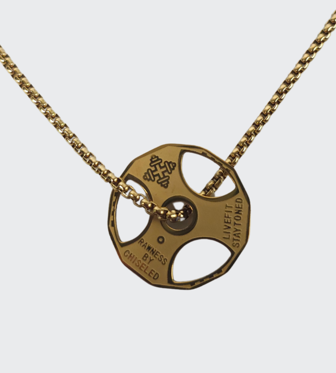 Live Fit- Stainless Steel Pendant