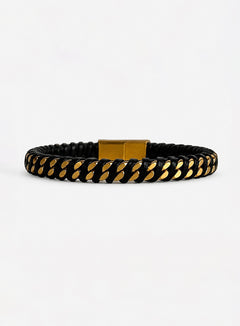 Eclipse – Gold Black Bracelet