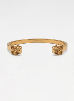 Aurum Mortis – 18k Gold Plated Skull Cuff