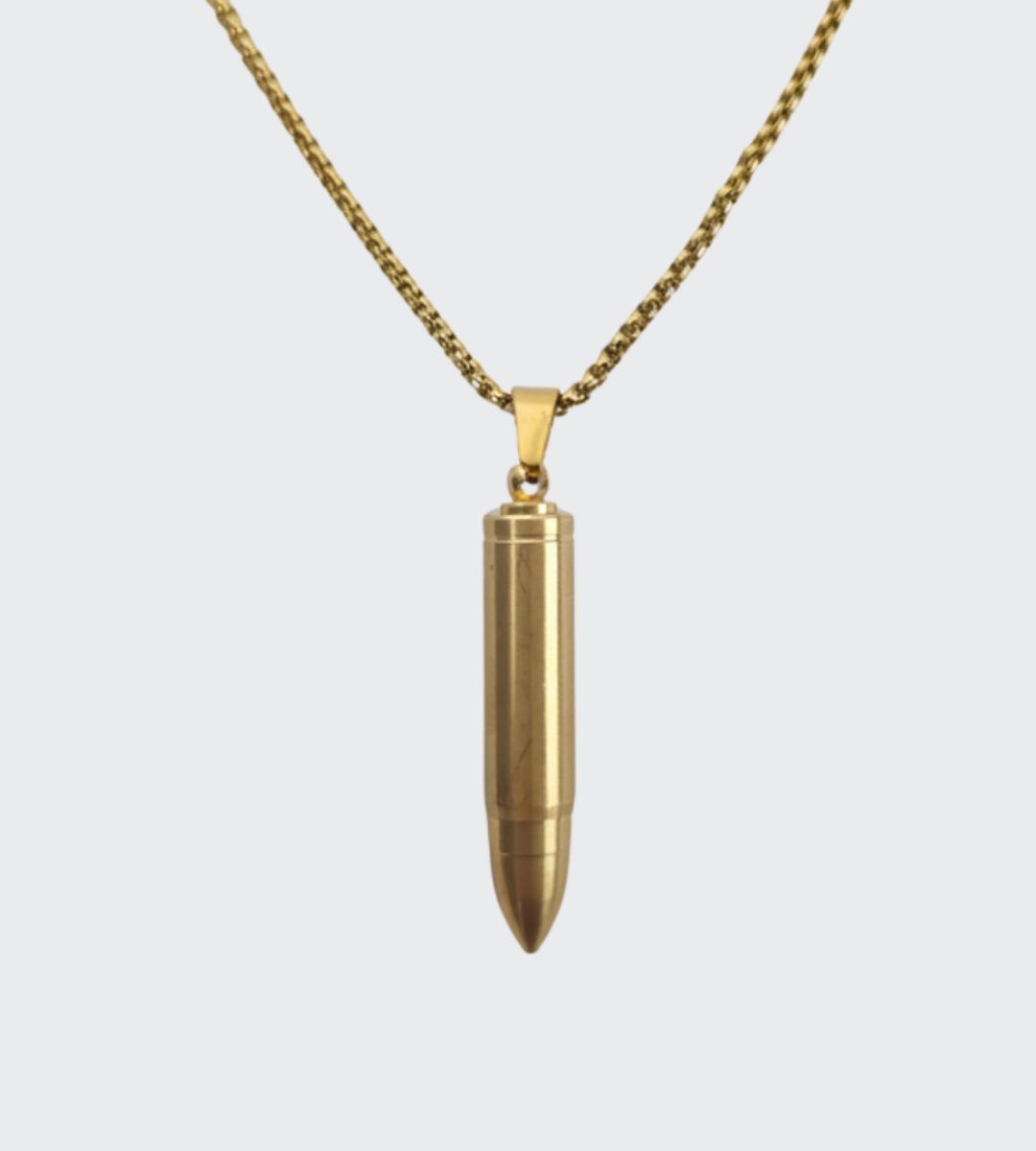 Golden Bullet Pendant