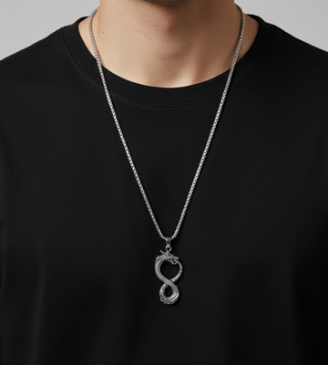 Infinity Dragon Pendant