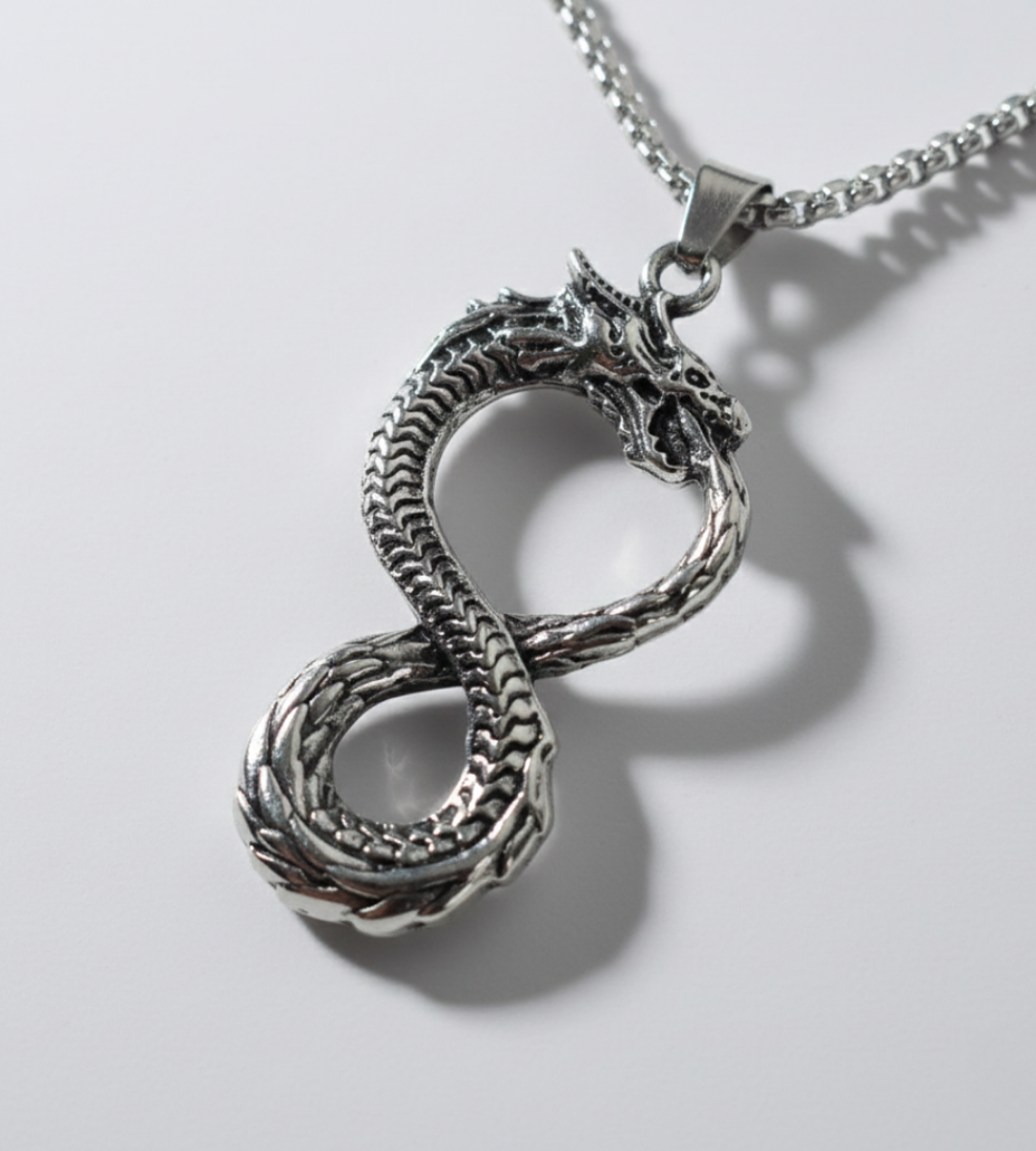 Infinity Dragon Pendant