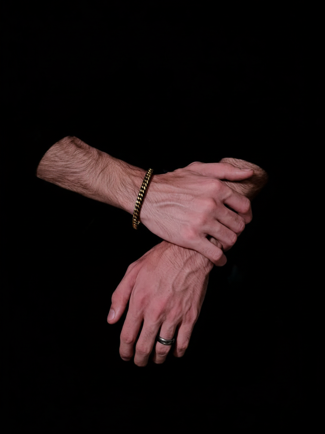 Eclipse – Gold Black Bracelet