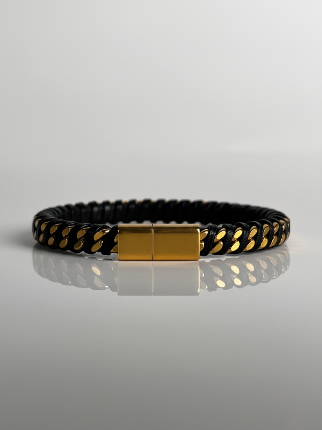 Eclipse – Gold Black Bracelet