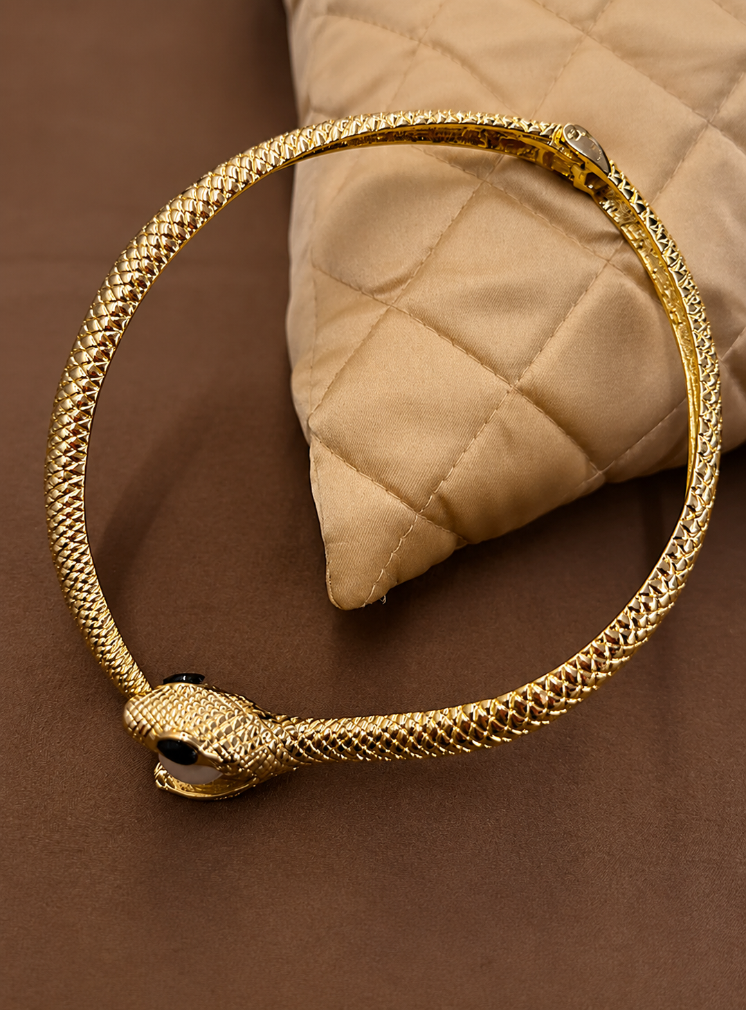 Nagina -The Serpent Gold Choker
