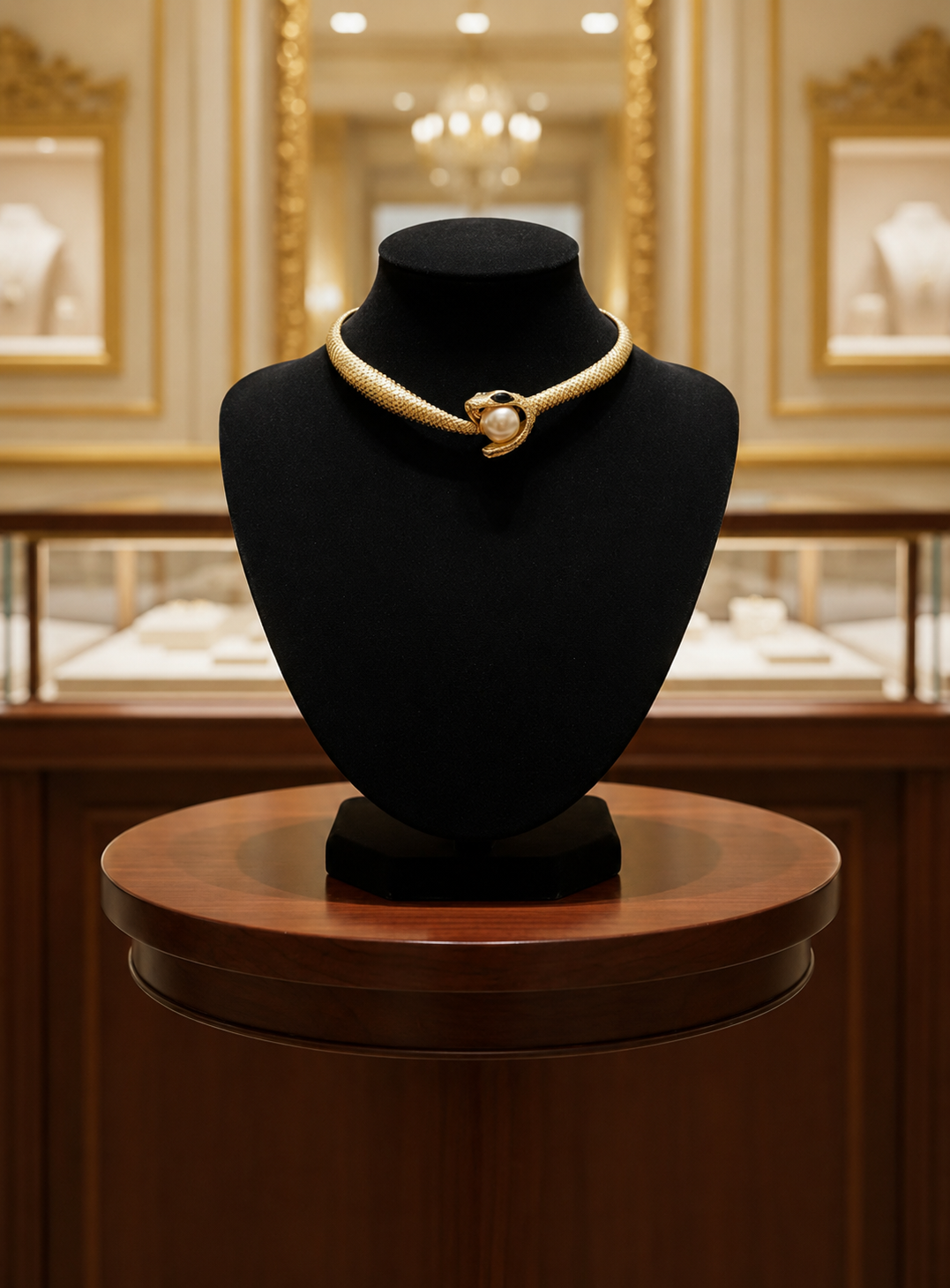 Nagina -The Serpent Gold Choker