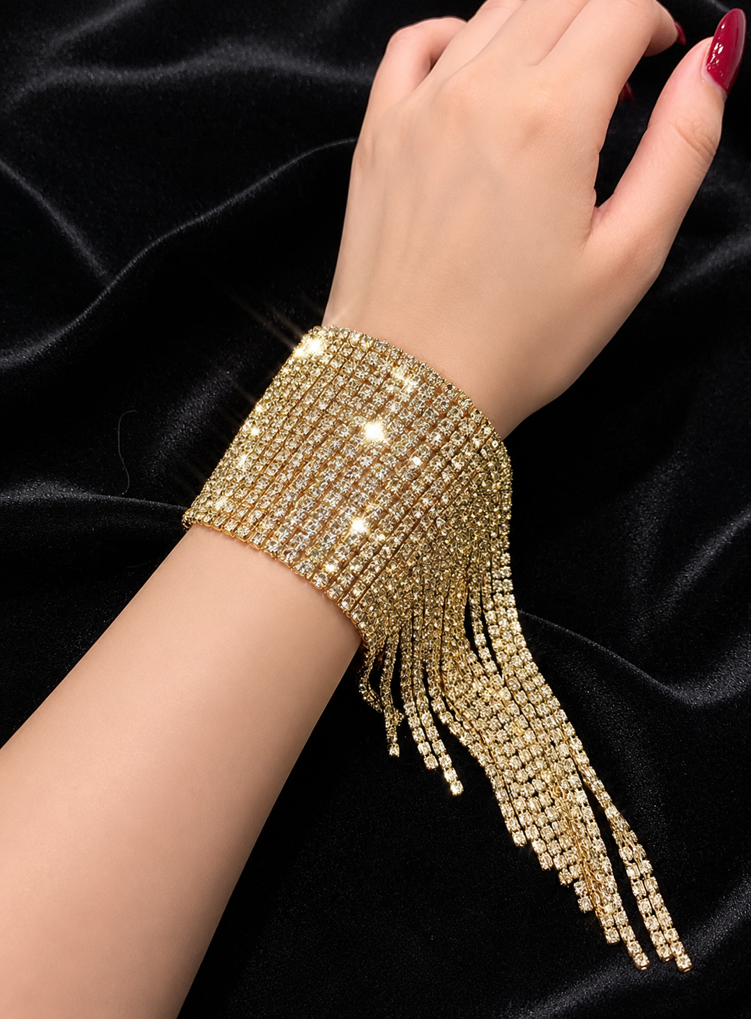 Starlight – Glam Waterfall Bracelet