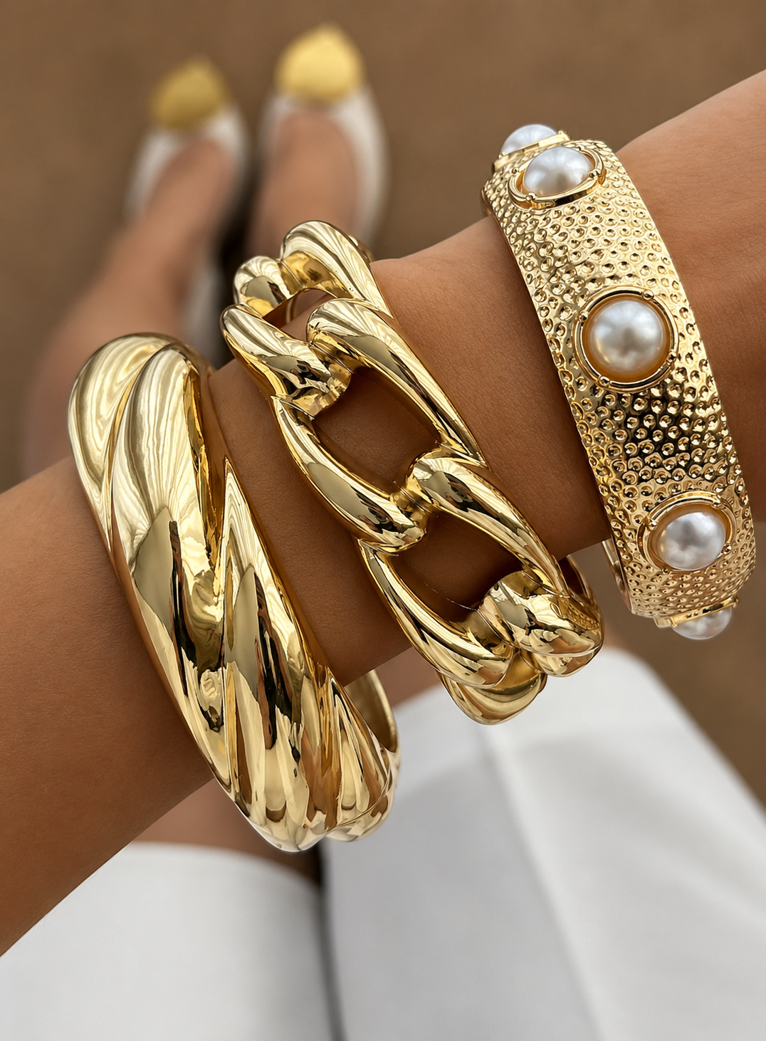The Reef Cuff Set