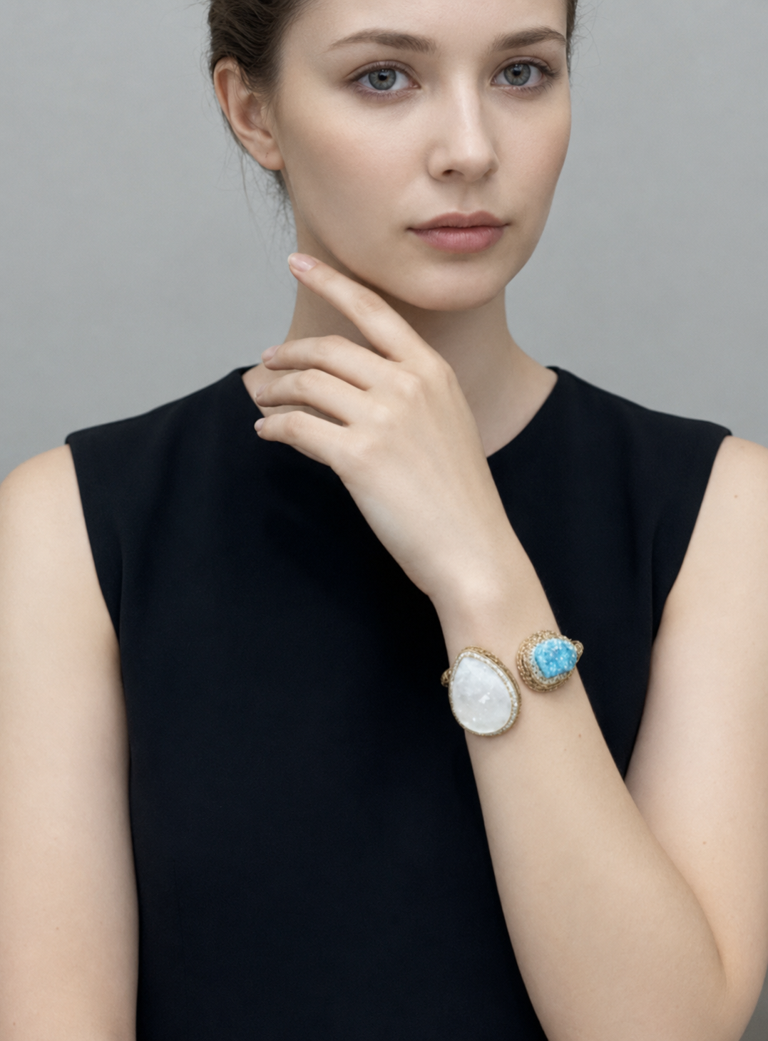 Seastone – Ring & Bangle Set