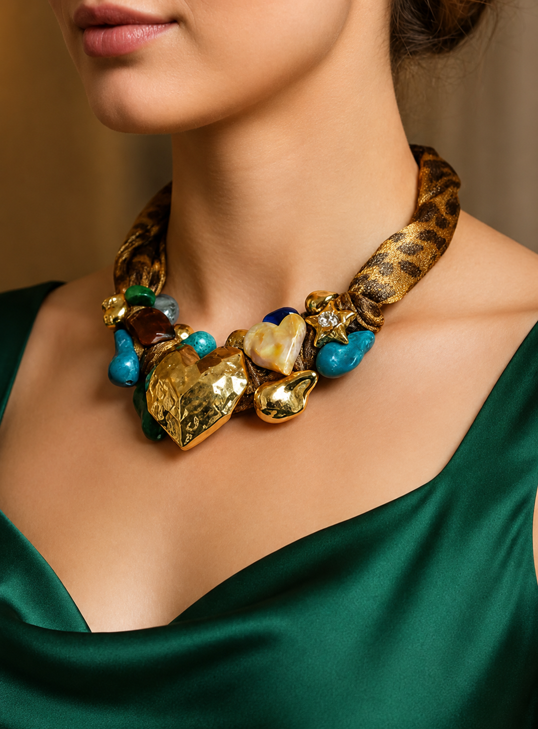 Savanna Soul- A Leopard Silk Statement Piece