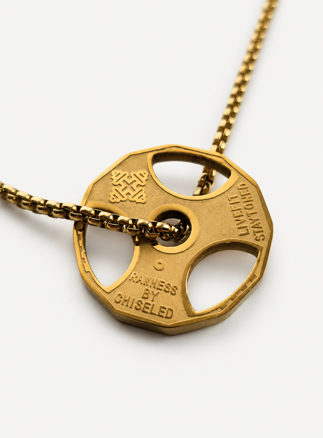 Live Fit- Stainless Steel Pendant