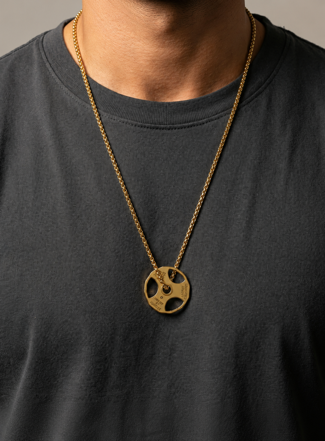 Live Fit- Stainless Steel Pendant