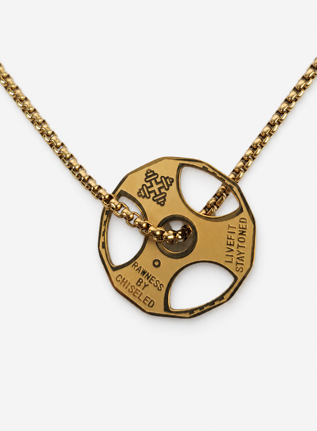 Live Fit- Stainless Steel Pendant