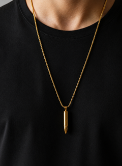 Golden Bullet Pendant