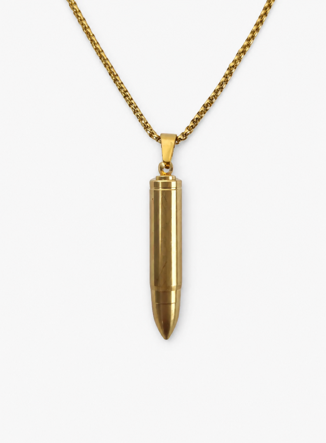 Golden Bullet Pendant
