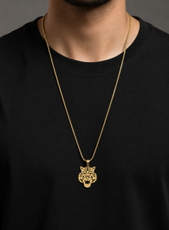 The Royal Tiger – Stainless Steel Pendant