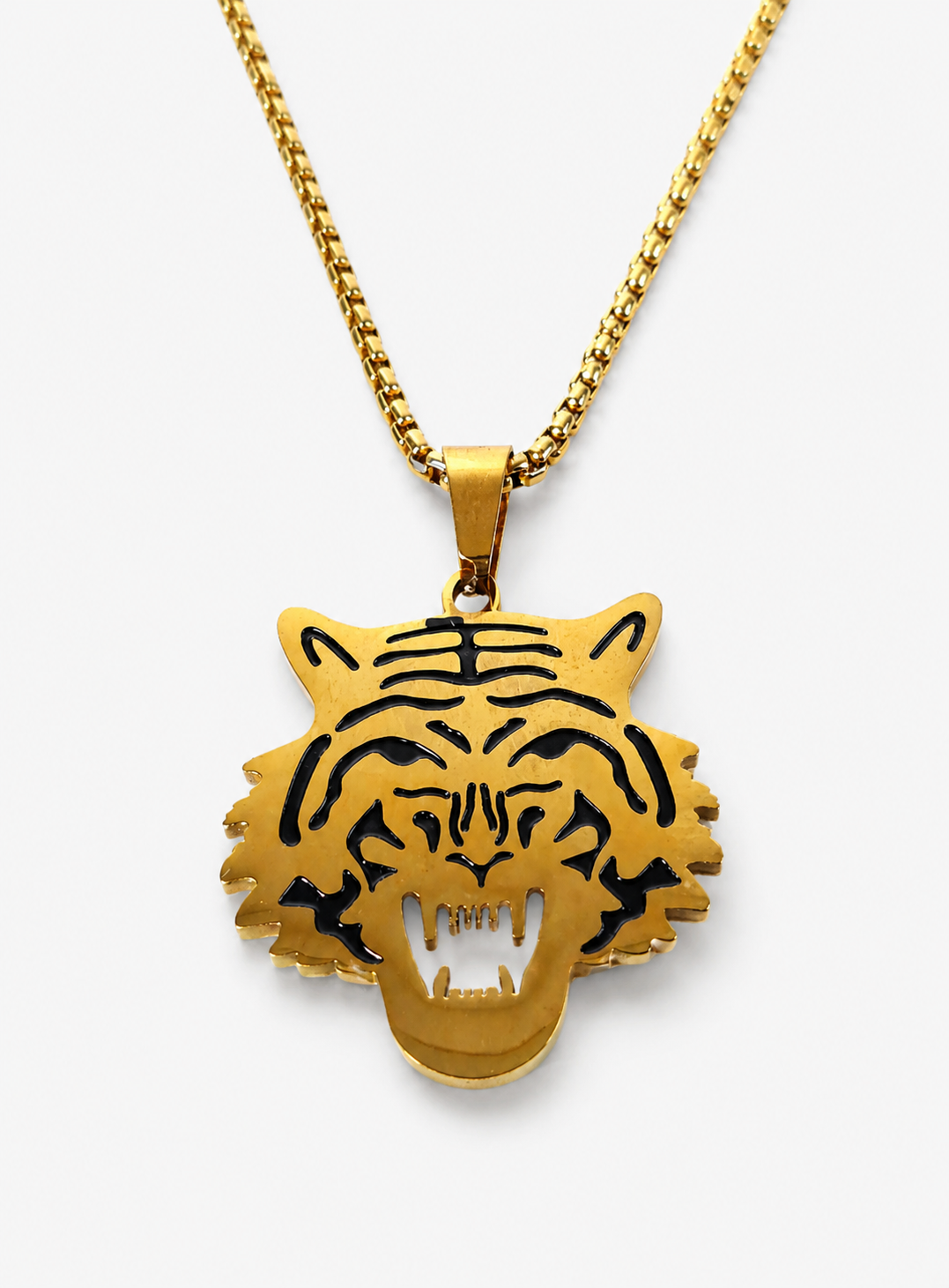 The Royal Tiger – Stainless Steel Pendant