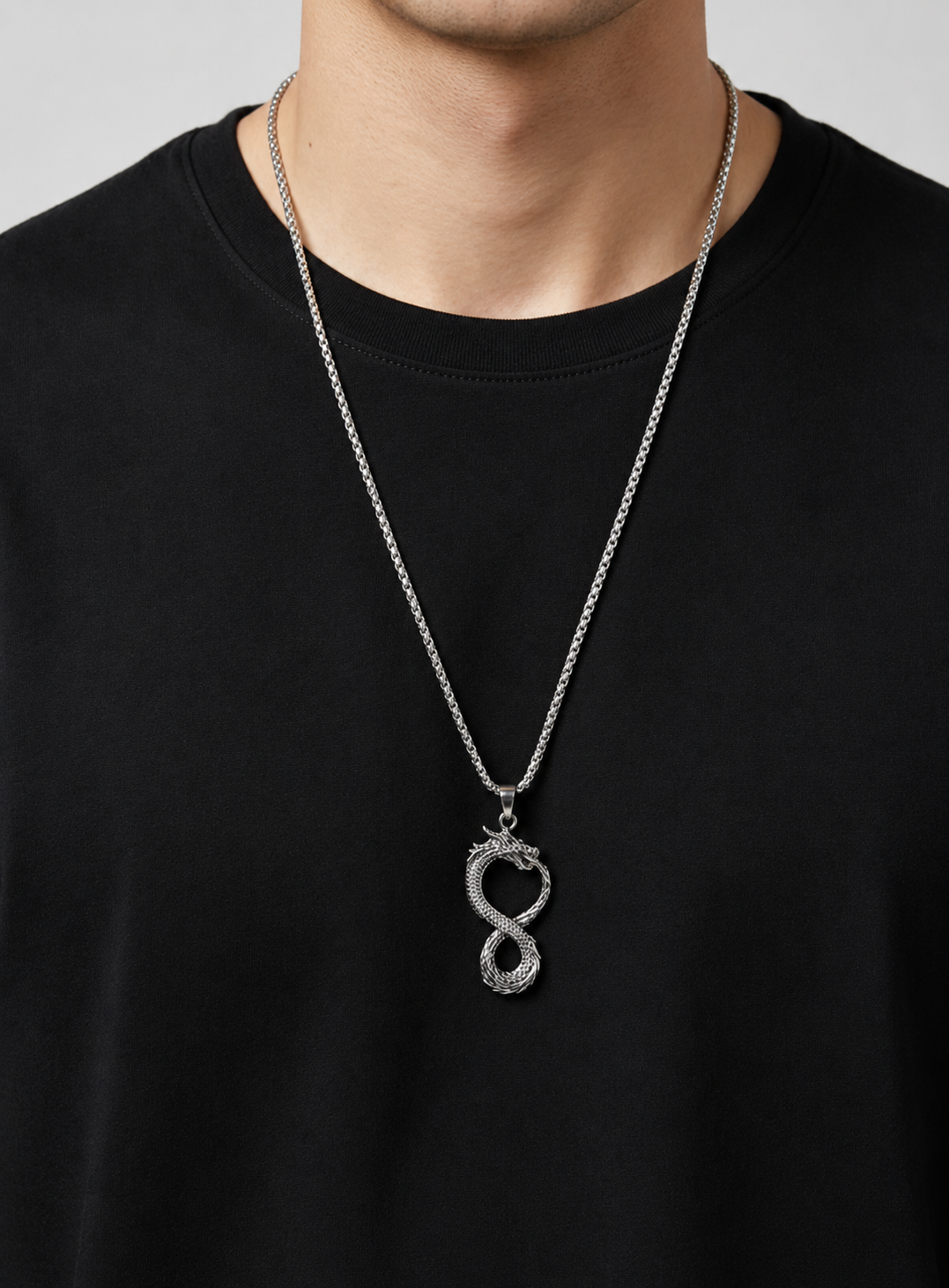 Infinity Dragon Pendant