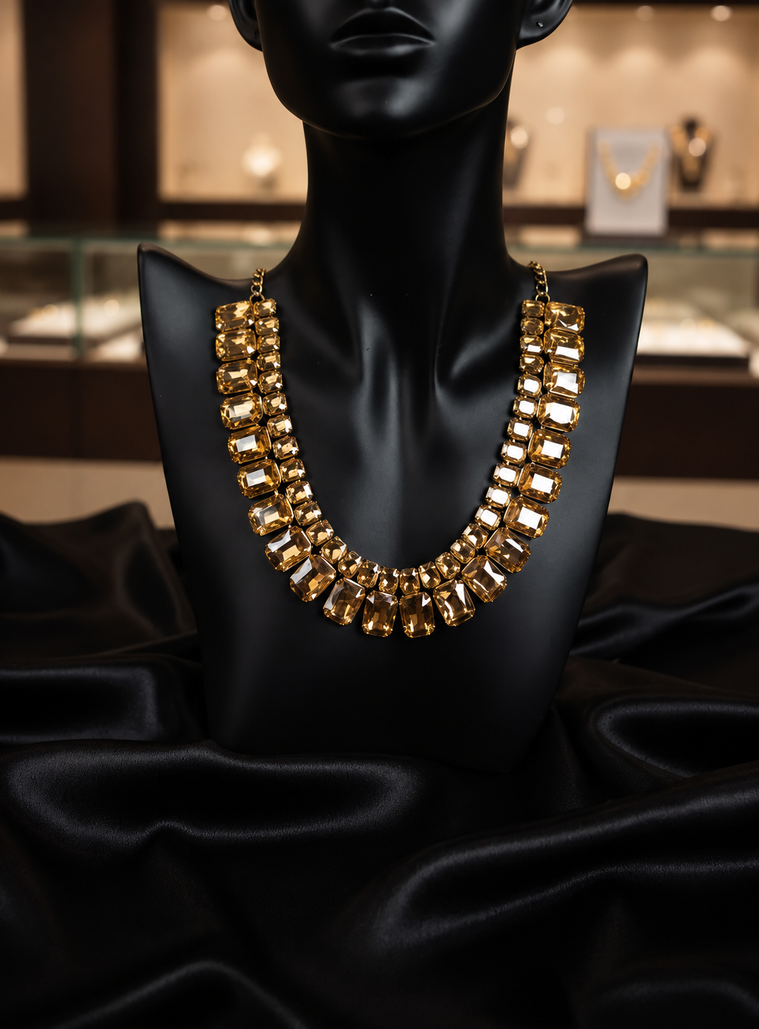 Exotica – Rhinestone Vintage Necklace