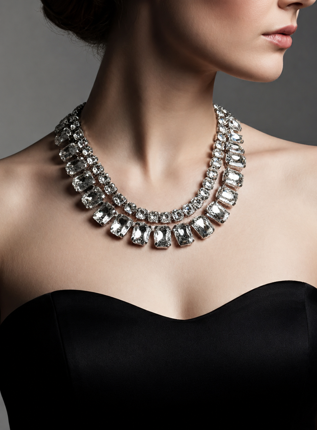Exotica – Rhinestone Vintage Necklace