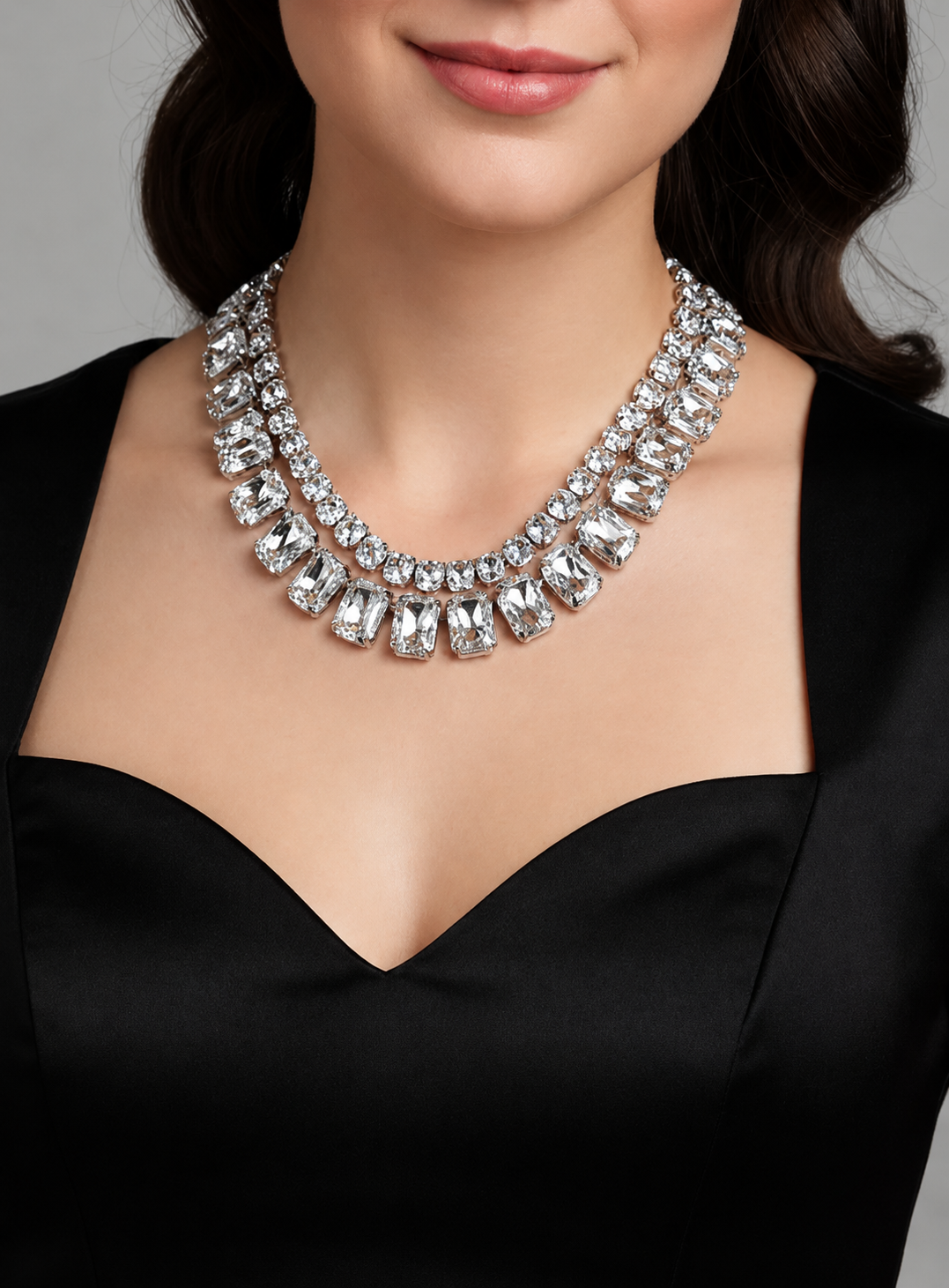Exotica – Rhinestone Vintage Necklace
