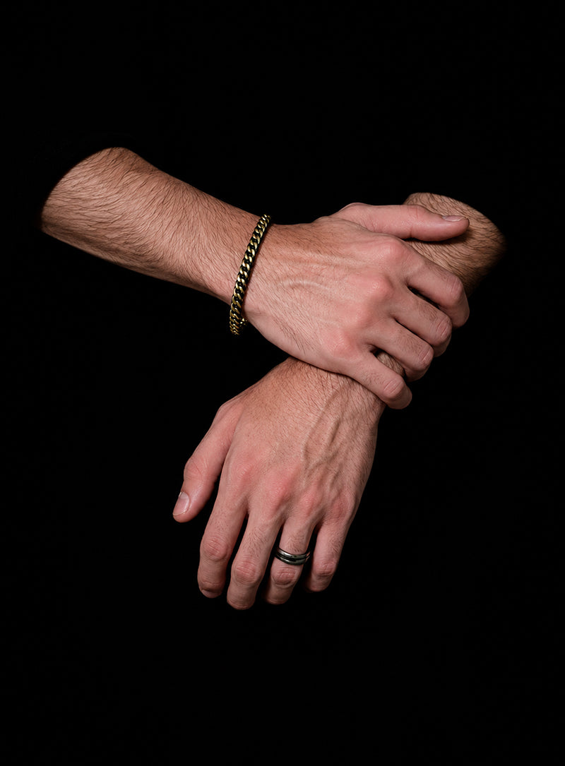 Eclipse – Gold Black Bracelet