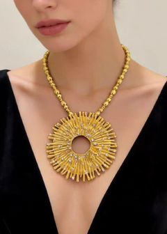 Solaris – Sunburst Statement Necklace
