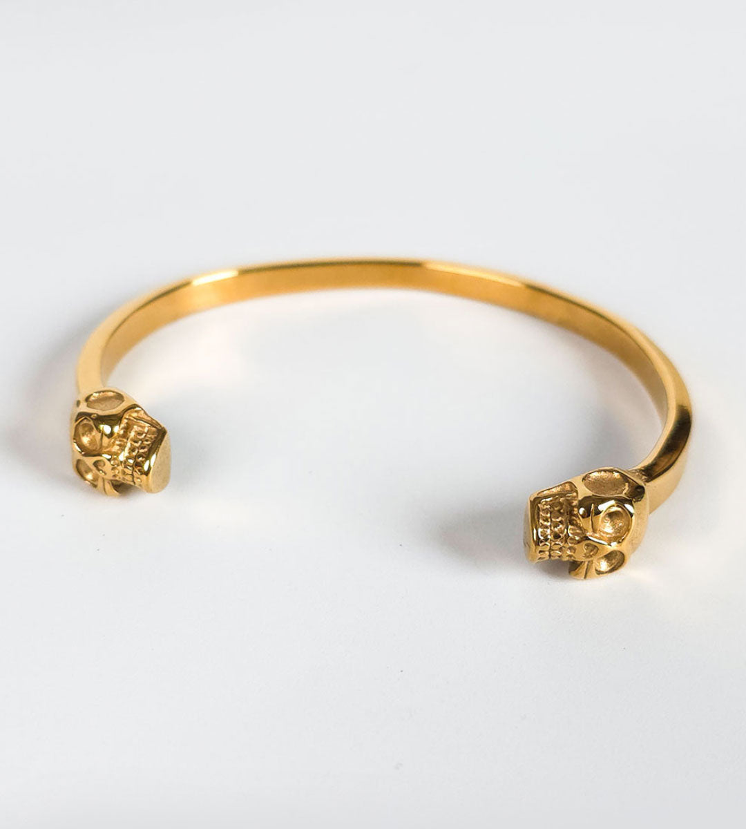Aurum Mortis – 18k Gold Plated Skull Cuff